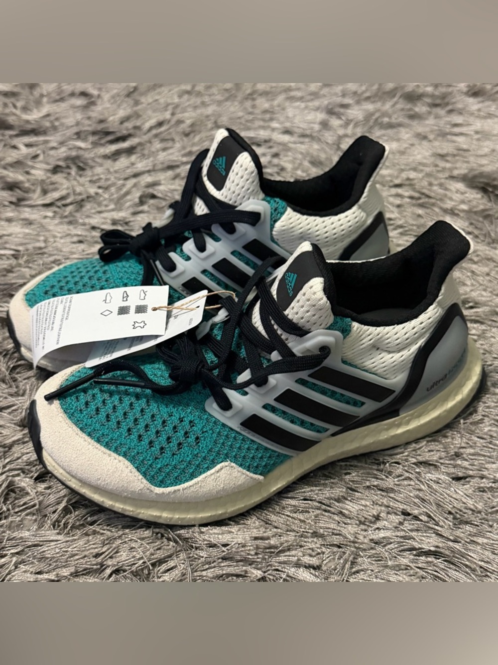Adidas Ultra Boost 1.0 Pure Teal Black White (JQ0830) Woman’s Various Sizes